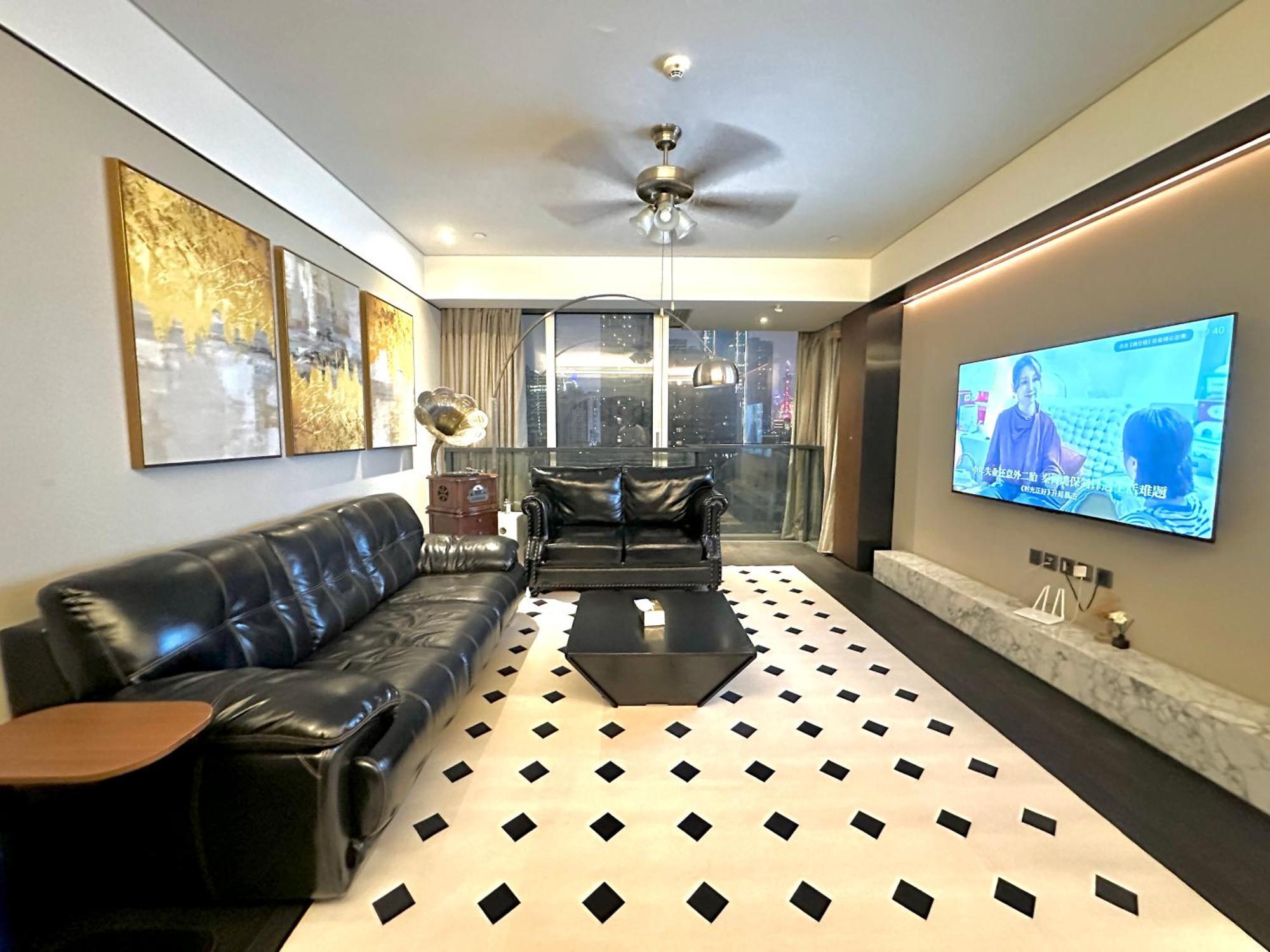 Zhome-Luxury Three-Bedroom Suite-Near The Bund Šanghaj Exteriér fotografie